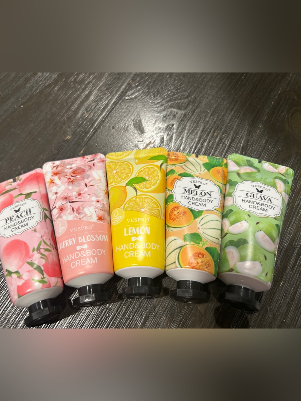 Hand & Body Cream - Peach, Cherry Blossom, Lemon, Melon, Guava (Assorted) sealed